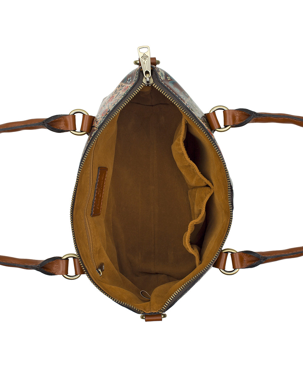 Female - Zora Top Handle | Nordic Patchwork | Nordic Patchwork - nordic patchwork - by Patricia Nash - View 5 of 6