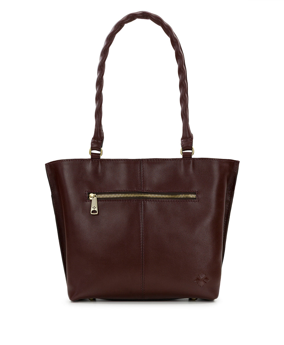 Female - Alexia Tote - Cavo Border Tooled - mushroom - by Patricia Nash - View 2 of 10