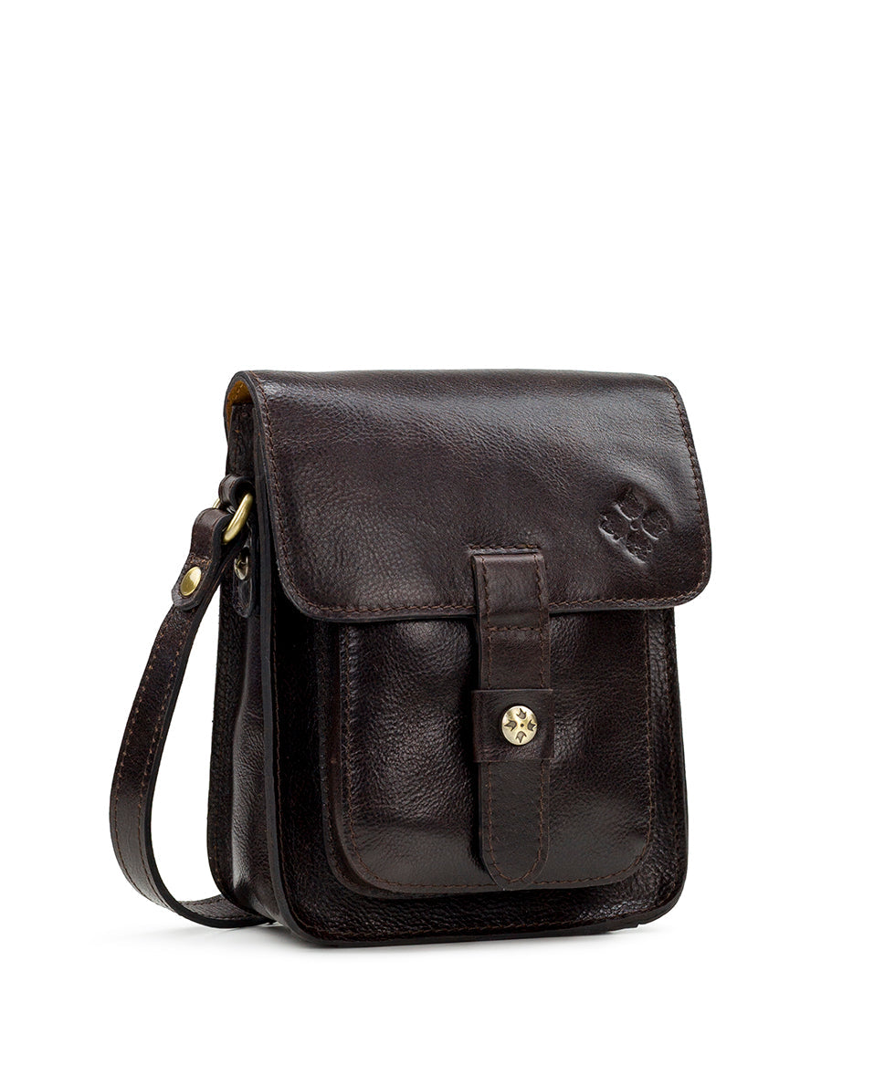 Lari Crossbody - Vintage Distressed Leather - chalk white - by Patricia Nash - View 7 of 43