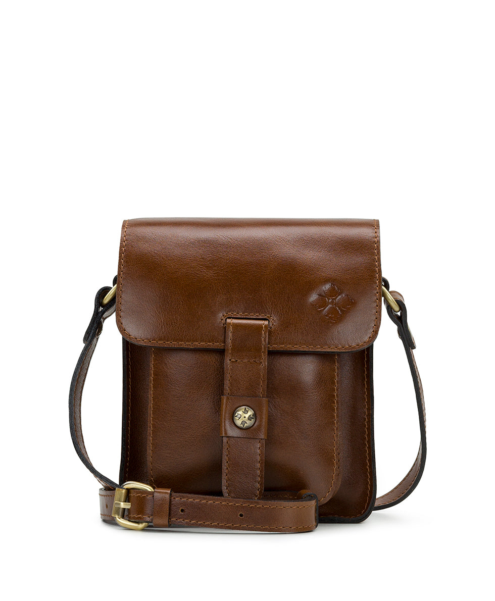 Lari Crossbody - Vintage Distressed Leather - chalk white - by Patricia Nash - View 22 of 43