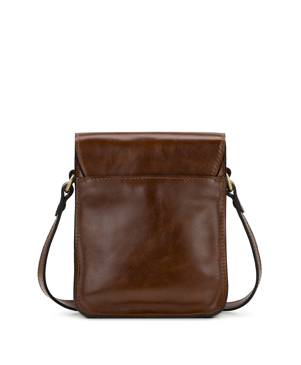 Lari Crossbody - Vintage Distressed Leather - chalk white - by Patricia Nash - View 23 of 43