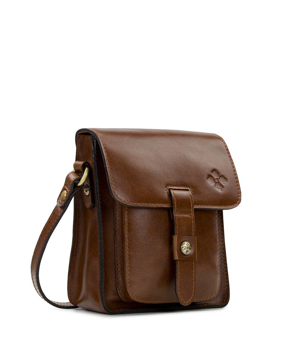 Lari Crossbody - Vintage Distressed Leather - chalk white - by Patricia Nash - View 24 of 43