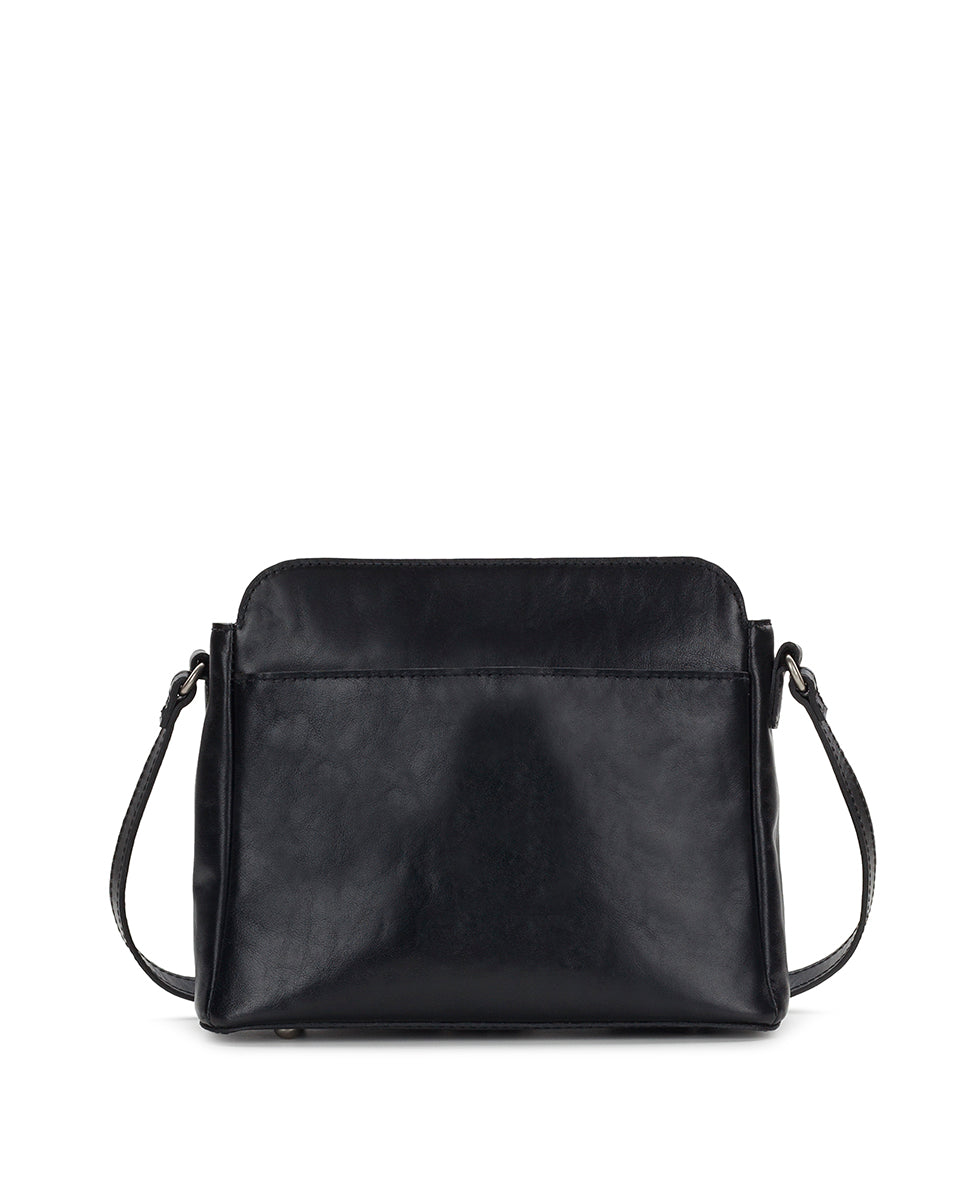 Female - Ithaca Crossbody - Vintage Distressed Leather - black - by Patricia Nash - View 2 of 26