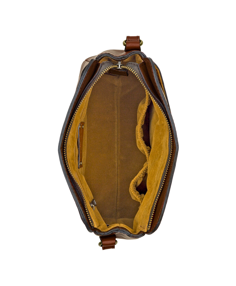 Female - Ithaca Crossbody - Vintage Distressed Leather - black - by Patricia Nash - View 13 of 26