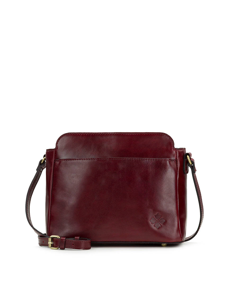Female - Ithaca Crossbody - Vintage Distressed Leather - black - by Patricia Nash - View 18 of 26