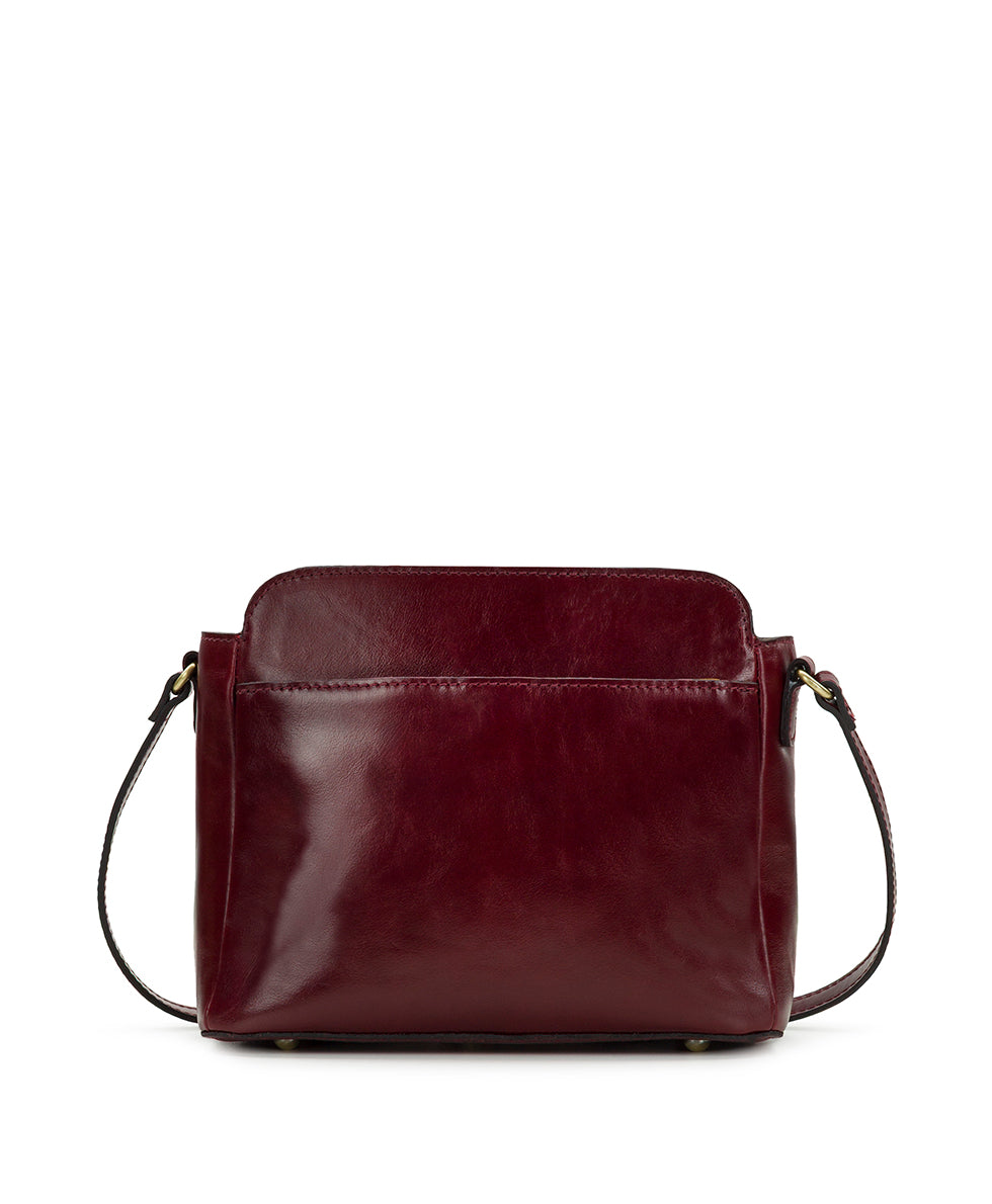 Female - Ithaca Crossbody - Vintage Distressed Leather - black - by Patricia Nash - View 19 of 26