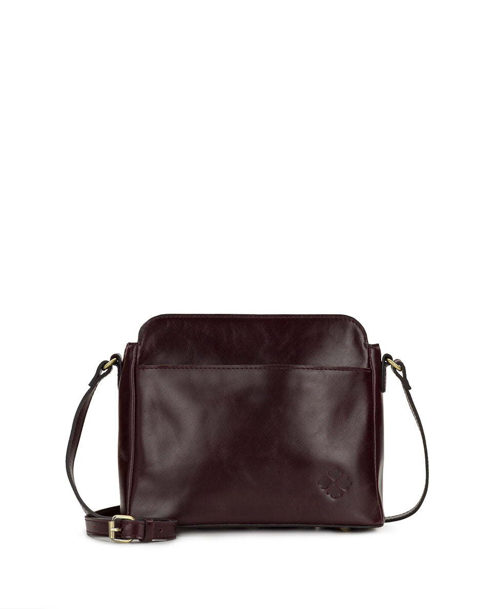 Female - Ithaca Crossbody  | Vintage Distressed | Plum - plum - by Patricia Nash - View 1 of 4