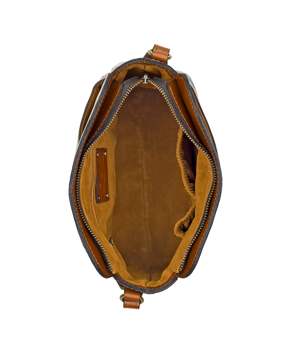 Female - Ithaca Crossbody - French Hydrangeas - french hydrangeas - by Patricia Nash - View 4 of 4