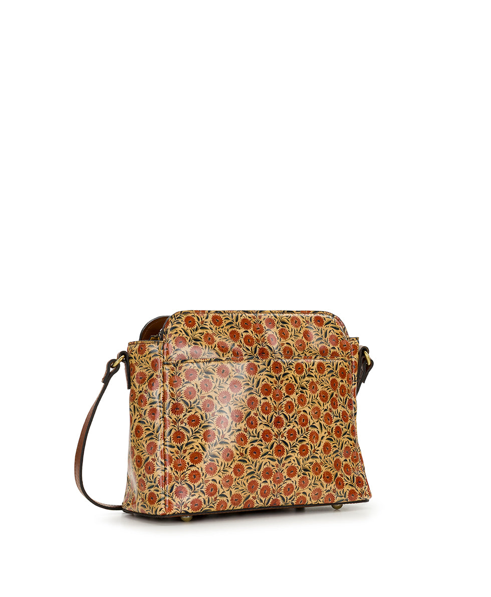 Female - Ithaca Crossbody | Scandi Antique | Scandi Antique Ochre - scandi antique ochre - by Patricia Nash - View 4 of 11