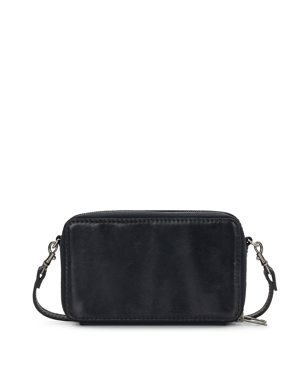 Female - Meganisi Crossbody - Vintage Distressed Leather - oxblood - by Patricia Nash - View 2 of 12