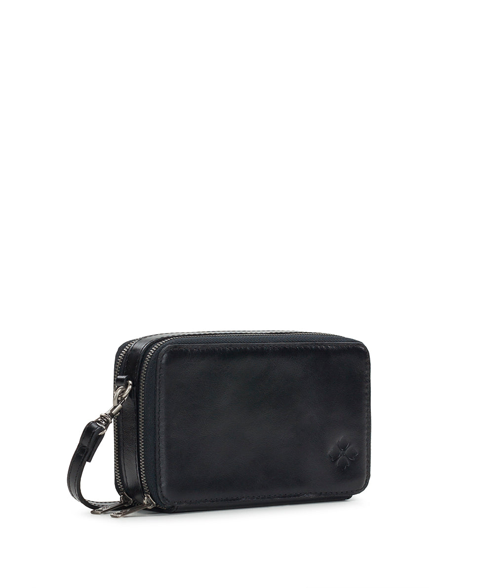 Female - Meganisi Crossbody - Vintage Distressed Leather - oxblood - by Patricia Nash - View 3 of 12