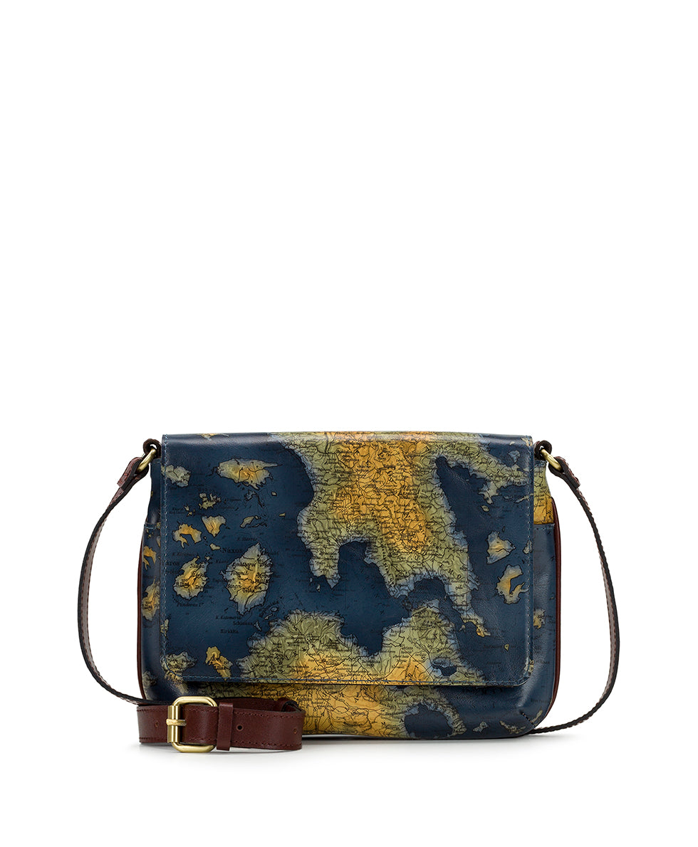 Female - Samaria Crossbody - Greek Map - greek map - by Patricia Nash - View 1 of 4