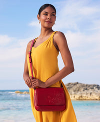 Samaria Crossbody - Mini Rose Tooled