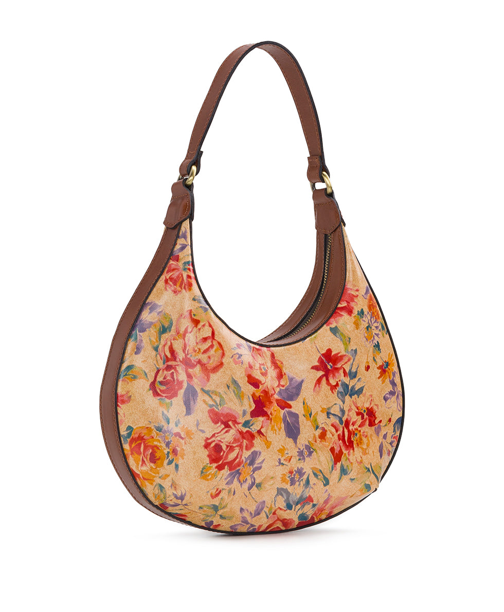 Female - Coco Crescent Hobo - Aegean Blooms - aegean blooms - by Patricia Nash - View 3 of 5