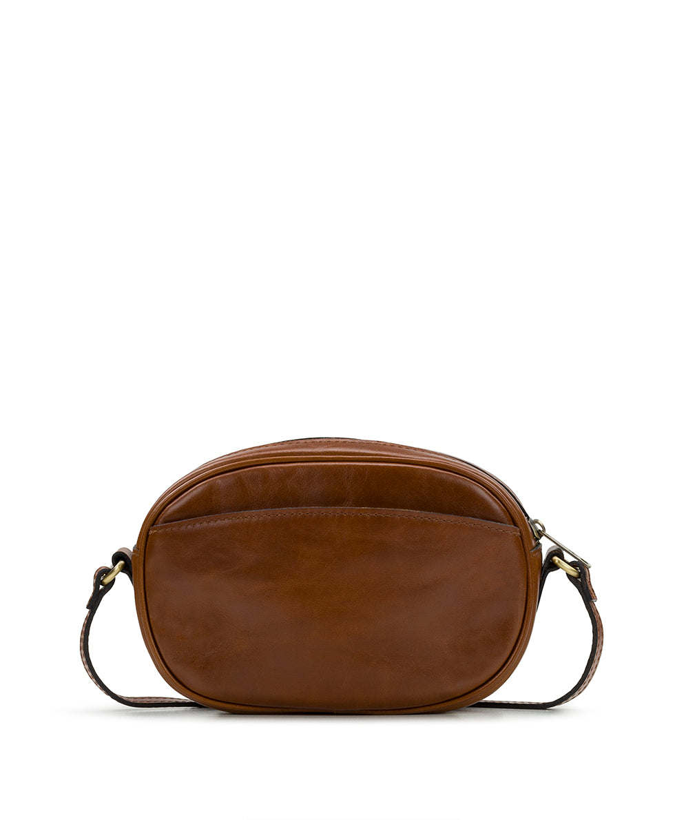 Female - Elexis Crossbody - Vintage Distressed Leather - mushroom - by Patricia Nash - View 6 of 38