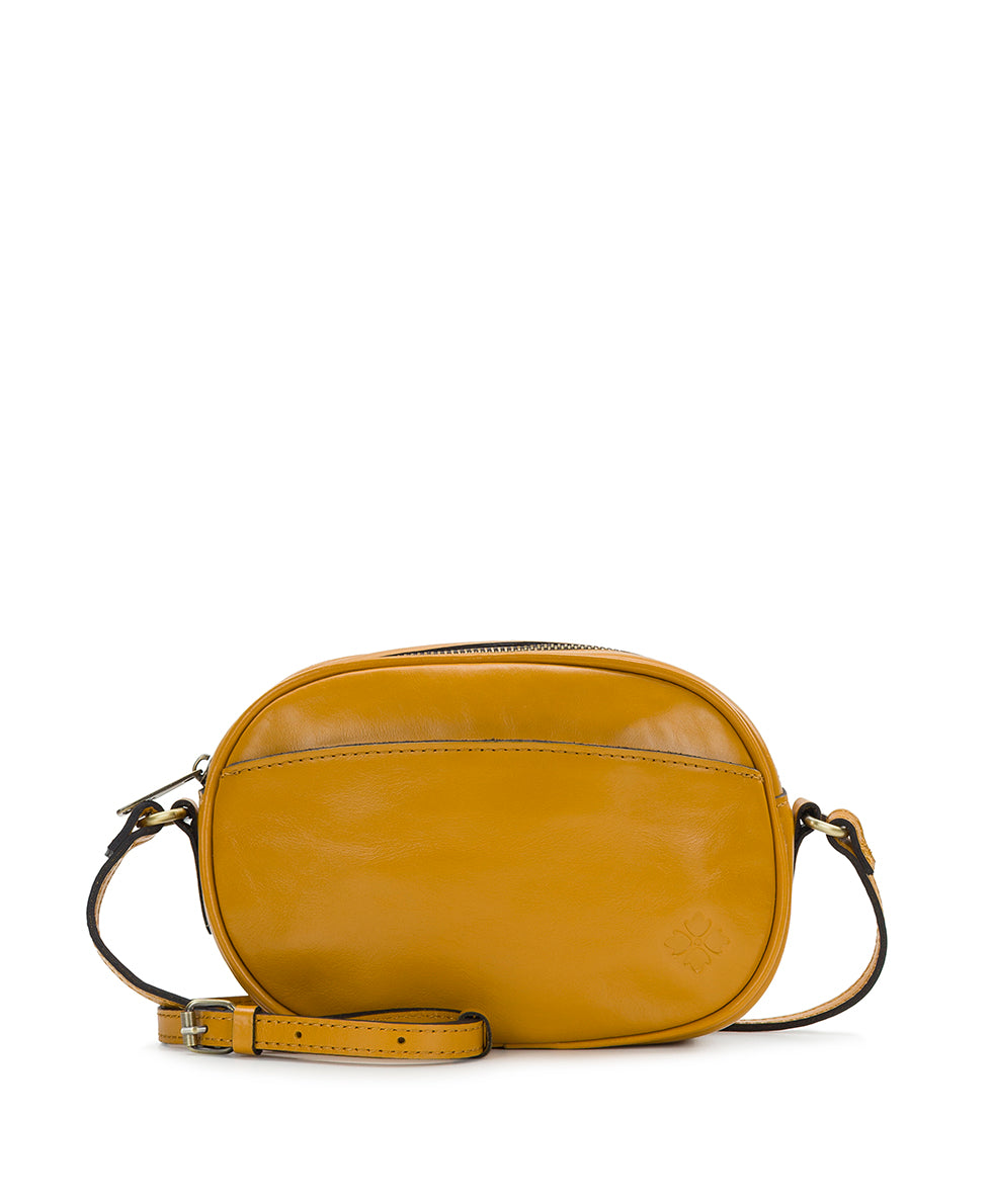 Female - Elexis Crossbody - Vintage Distressed Leather - mushroom - by Patricia Nash - View 20 of 38