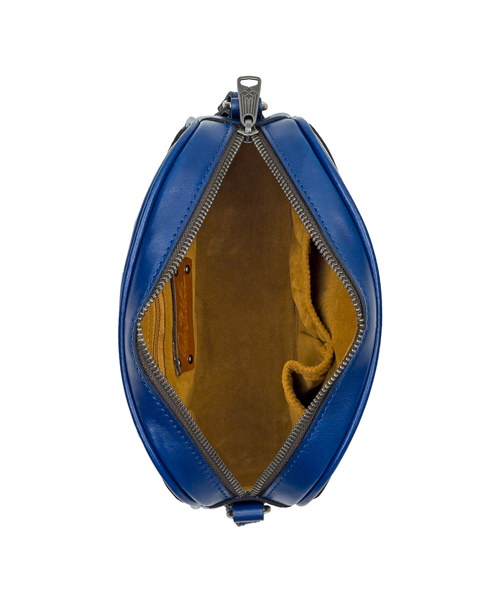 Female - Elexis Crossbody - Vintage Distressed Leather - mushroom - by Patricia Nash - View 19 of 38