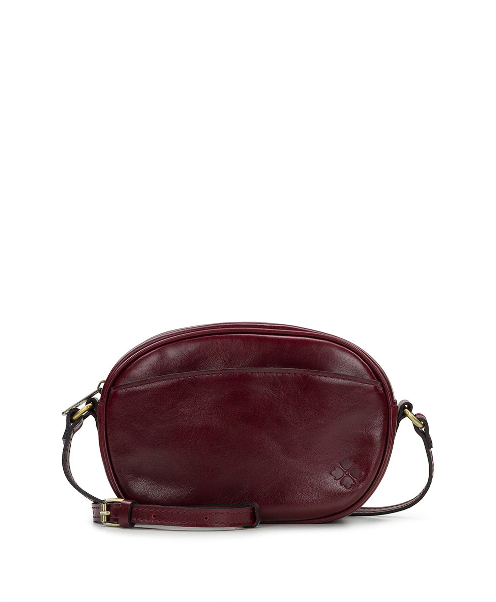 Female - Elexis Crossbody - Vintage Distressed Leather - mushroom - by Patricia Nash - View 24 of 38