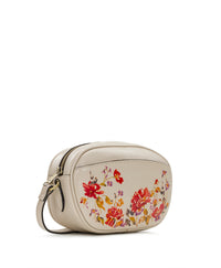 Elexis Crossbody - Aegean Blooms Spot Print