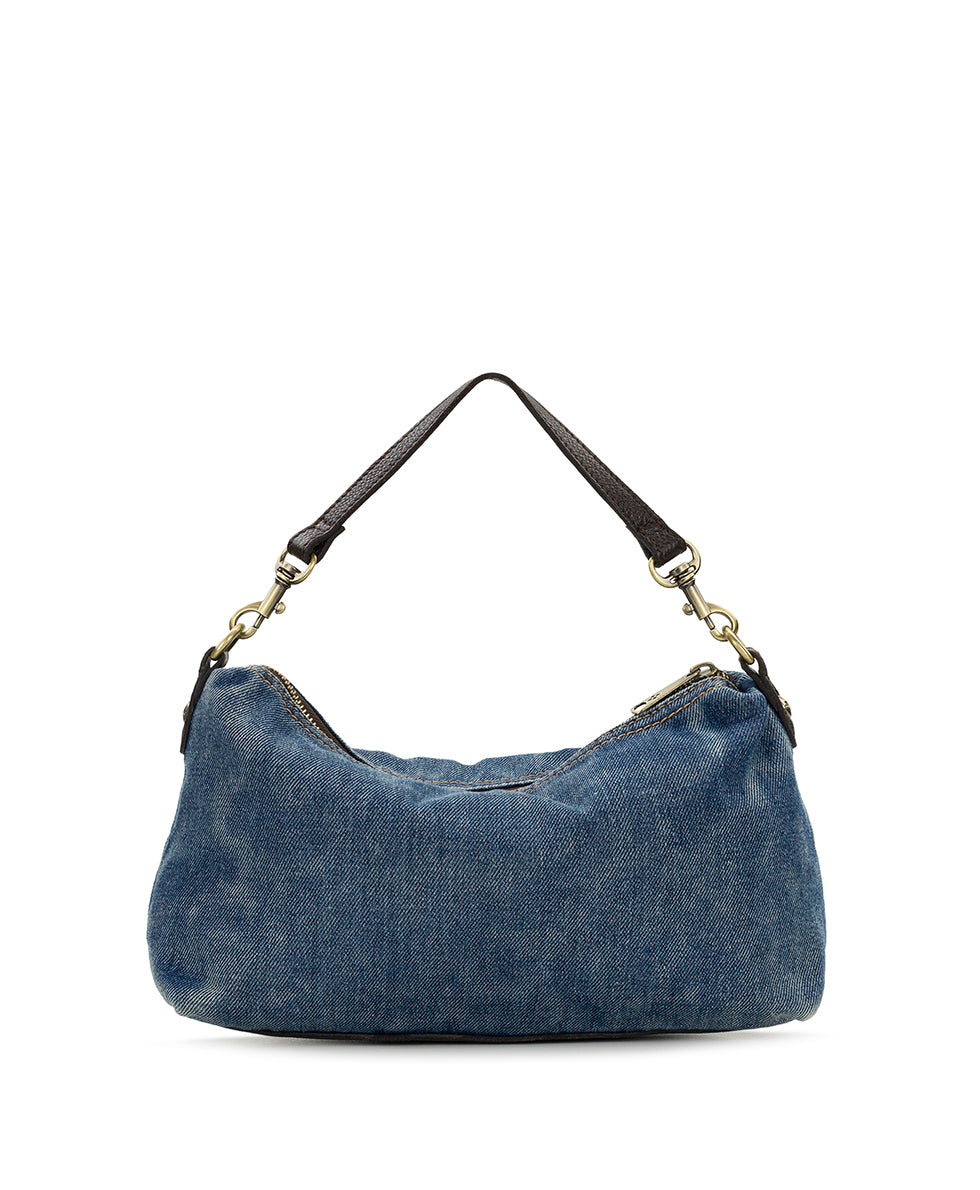 Female - Kolena Crossbody - Denim Stonewashed - dark denim - by Patricia Nash - View 2 of 8