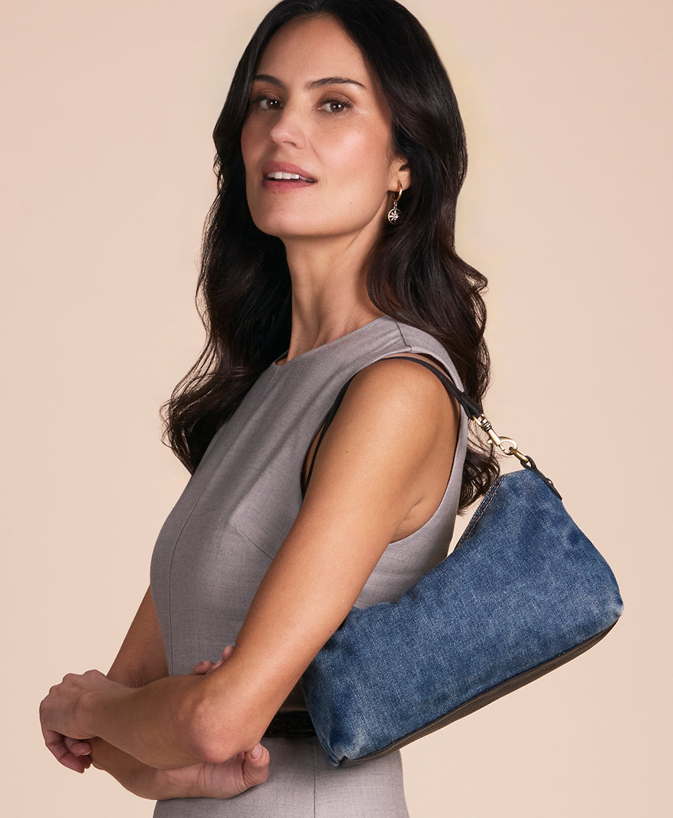 Kolena Crossbody - Denim Stonewashed – Patricia Nash