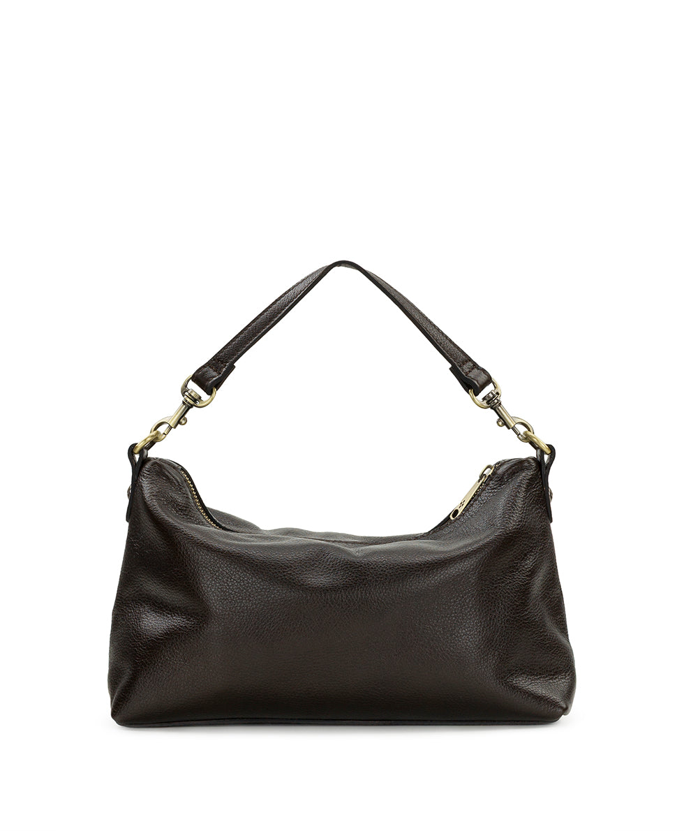 Female - Kolena Hobo Crossbody | Rugged Natural Grain | Chocolate - chocolate - by Patricia Nash - View 2 of 4