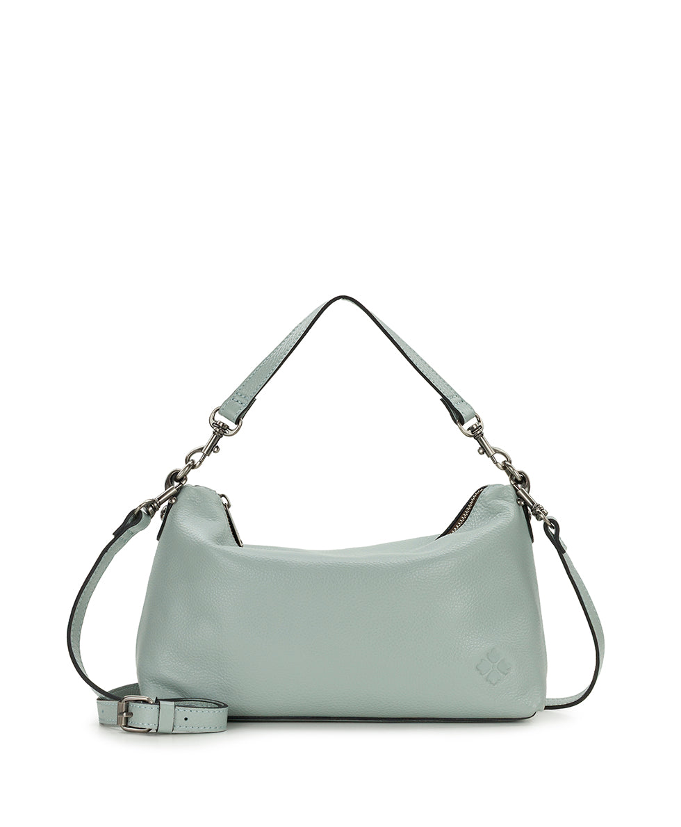Female - Kolena Crossbody | Rugged Natural Grain | Nordic Blue - nordic blue - by Patricia Nash - View 1 of 6