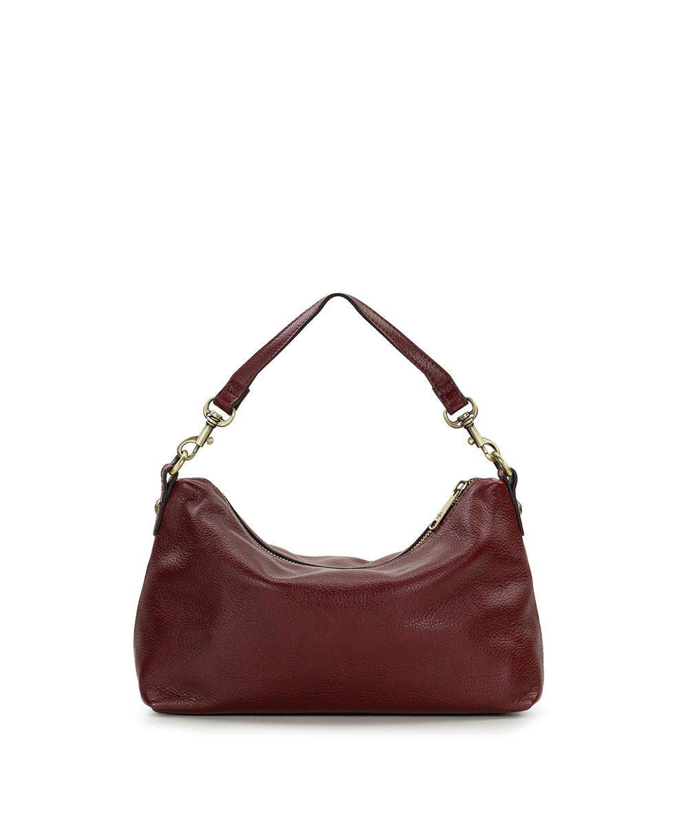 Female - Kolena Crossbody | Rugged Natural Grain | Oxblood - oxblood - by Patricia Nash - View 2 of 4