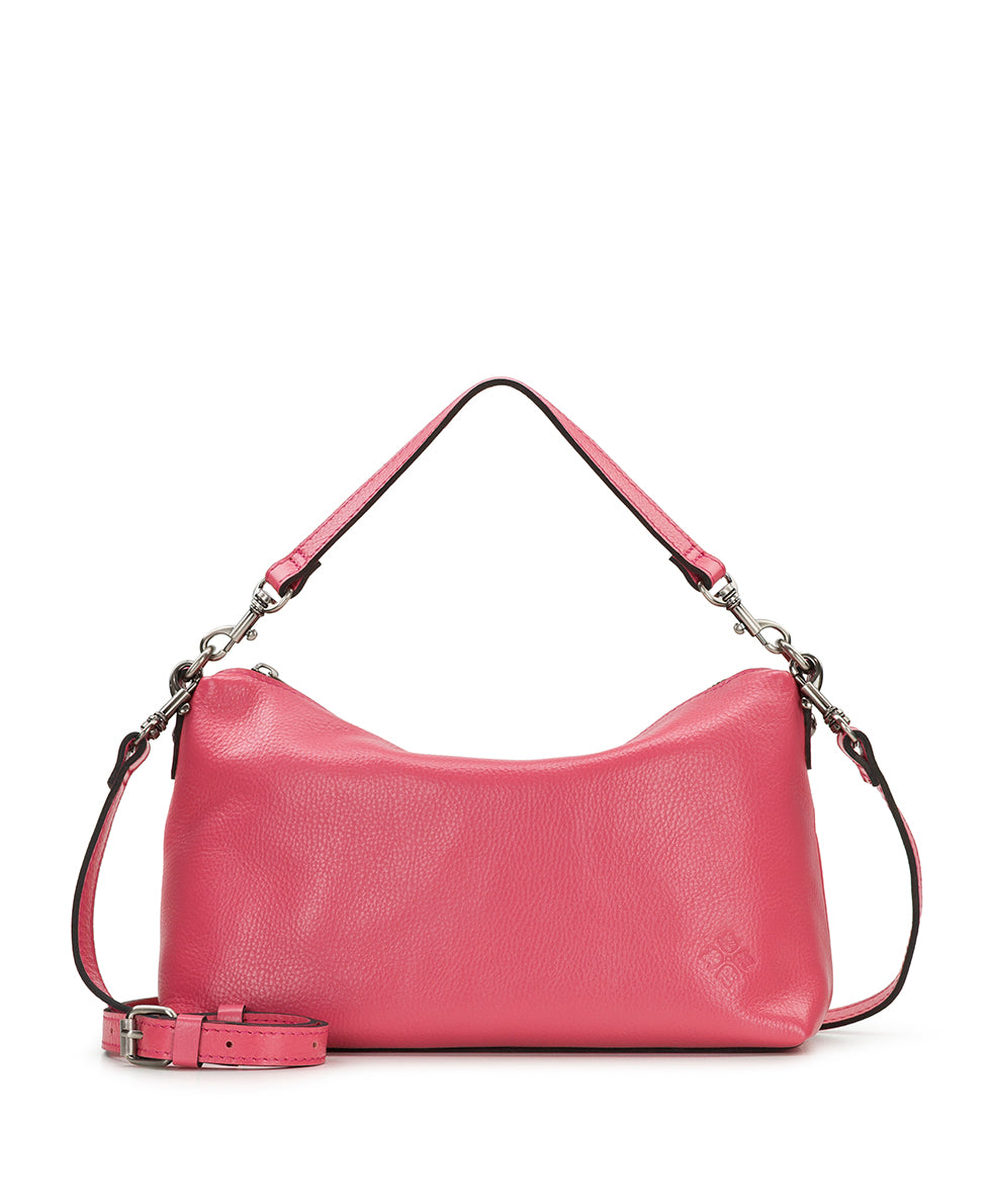 Female - Kolena Hobo Crossbody - Rugged Natural Grain - petal pink - by Patricia Nash - View 1 of 5