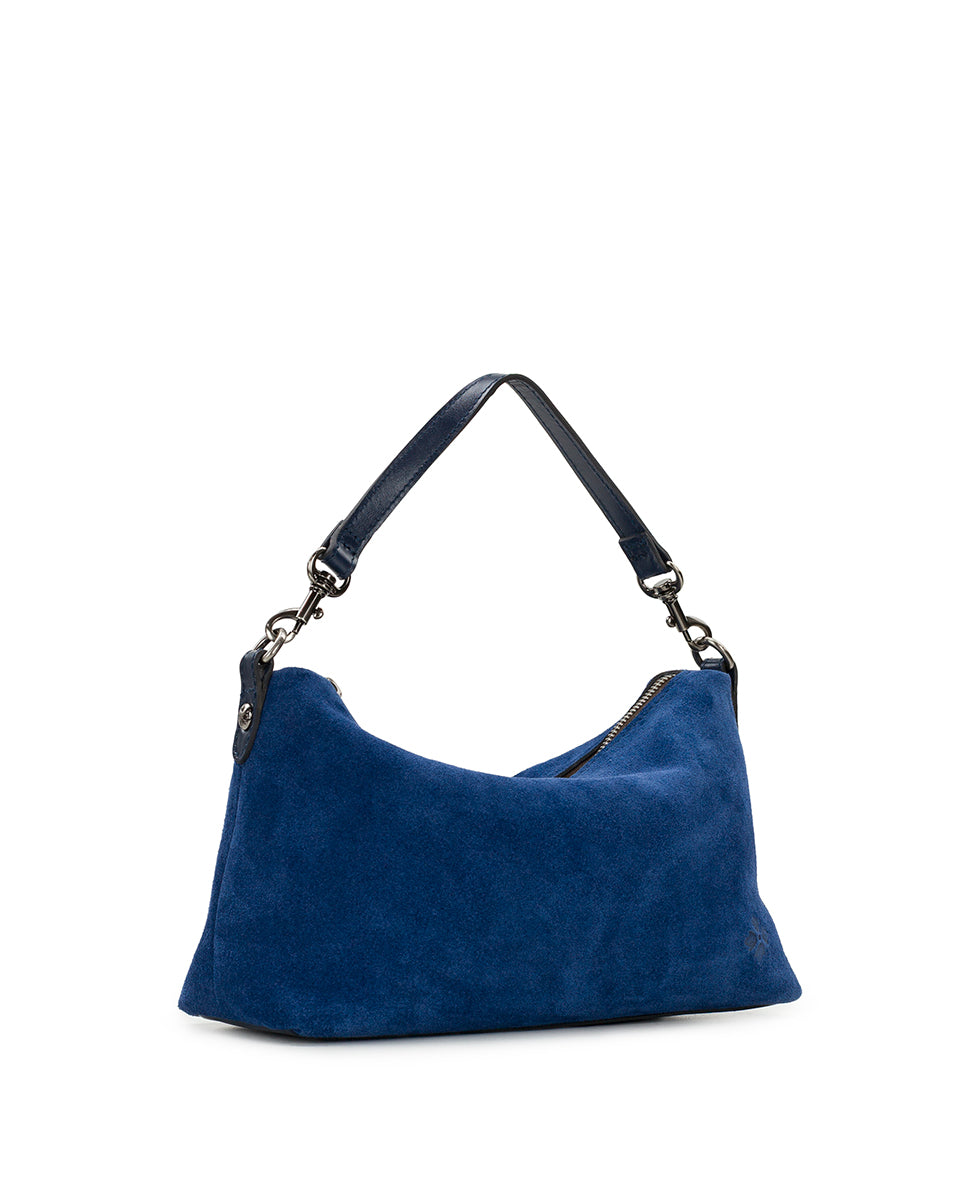 Female - Kolena Hobo Crossbody - Suede Leather - light tan - by Patricia Nash - View 3 of 18