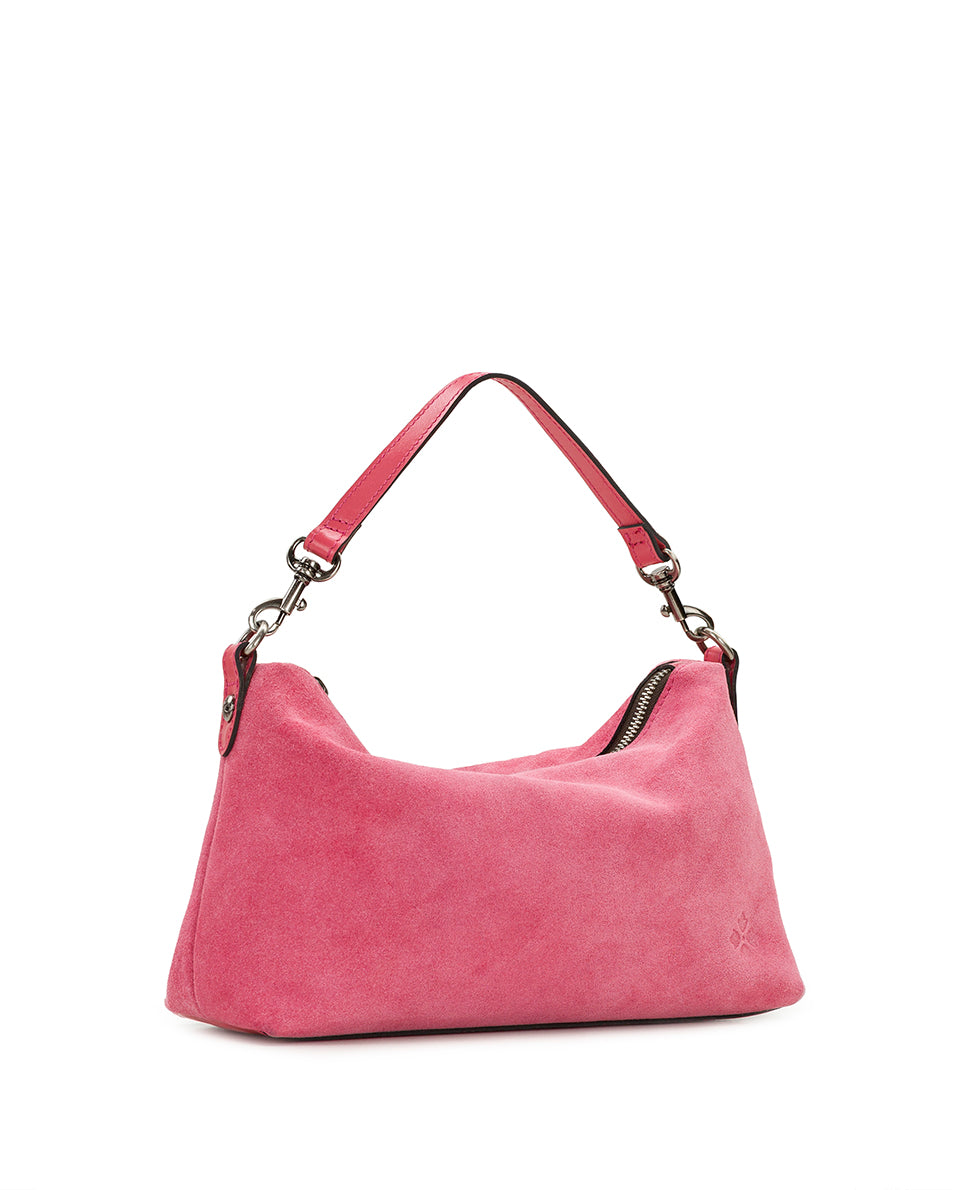 Female - Kolena Hobo Crossbody - Suede Leather - light tan - by Patricia Nash - View 11 of 18