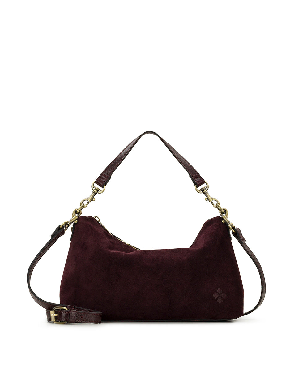 Female - Kolena Crossbody | Suede Leather | Plum - plum - by Patricia Nash - View 1 of 4