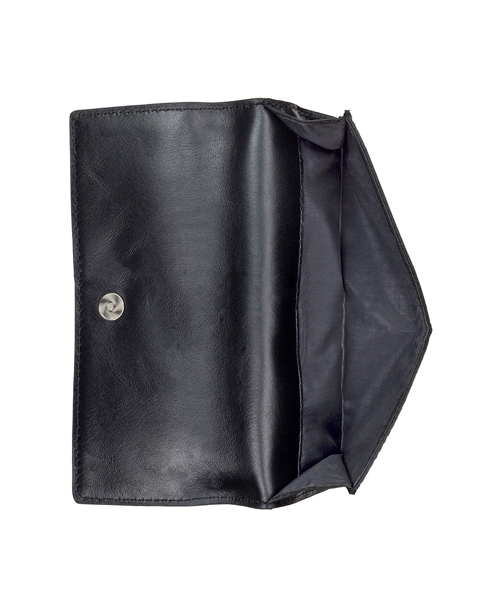 Female - Agira Wallet - Vintage Distressed Leather - berry red - by Patricia Nash - View 8 of 10