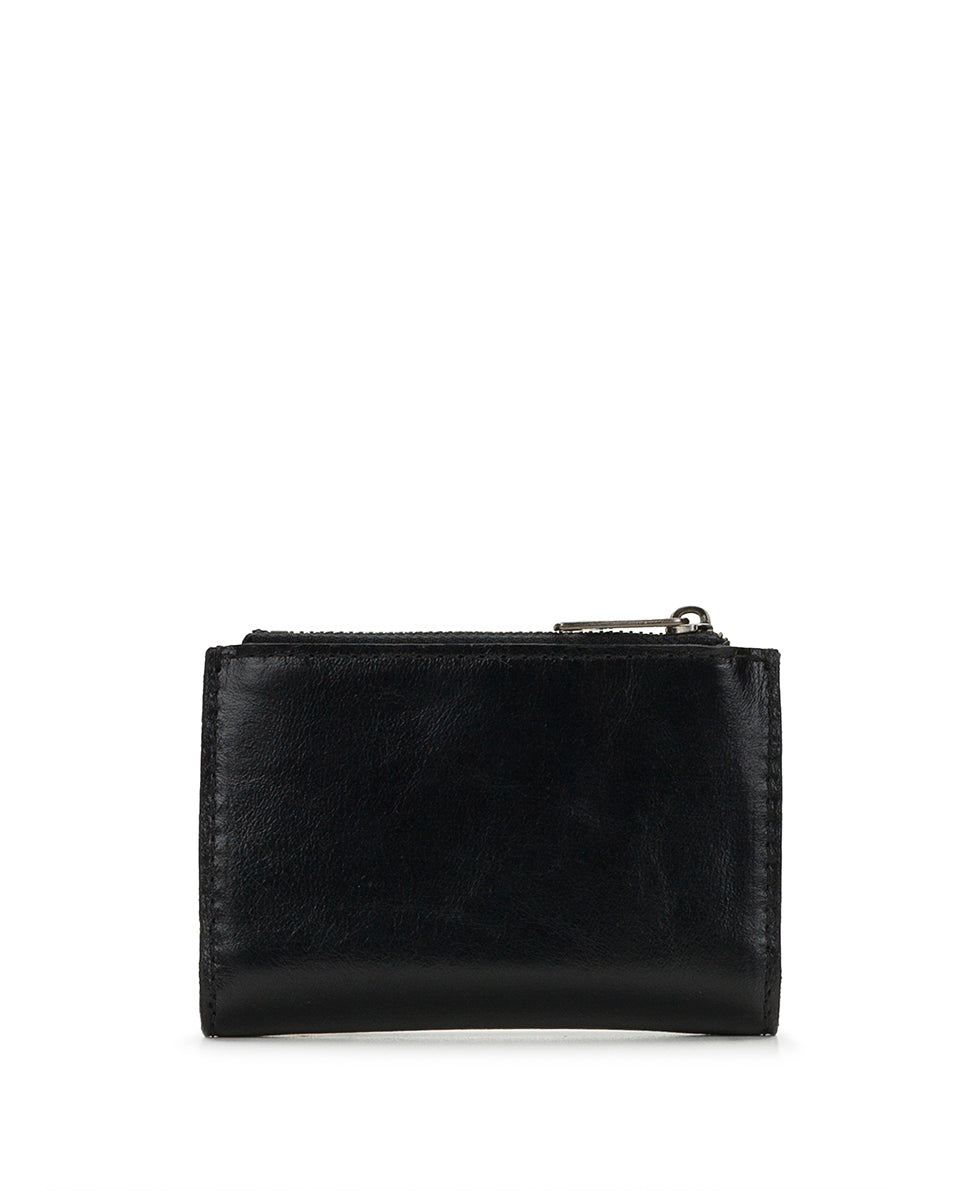 Female - Busalla Wallet - Vintage Distressed Leather - oxblood - by Patricia Nash - View 4 of 18