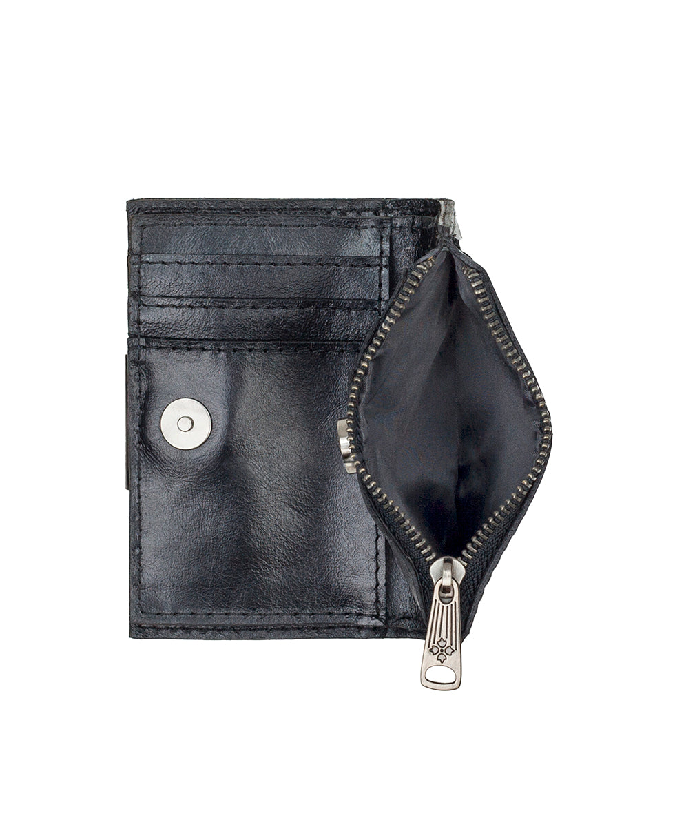 Female - Busalla Wallet - Vintage Distressed Leather - oxblood - by Patricia Nash - View 7 of 18