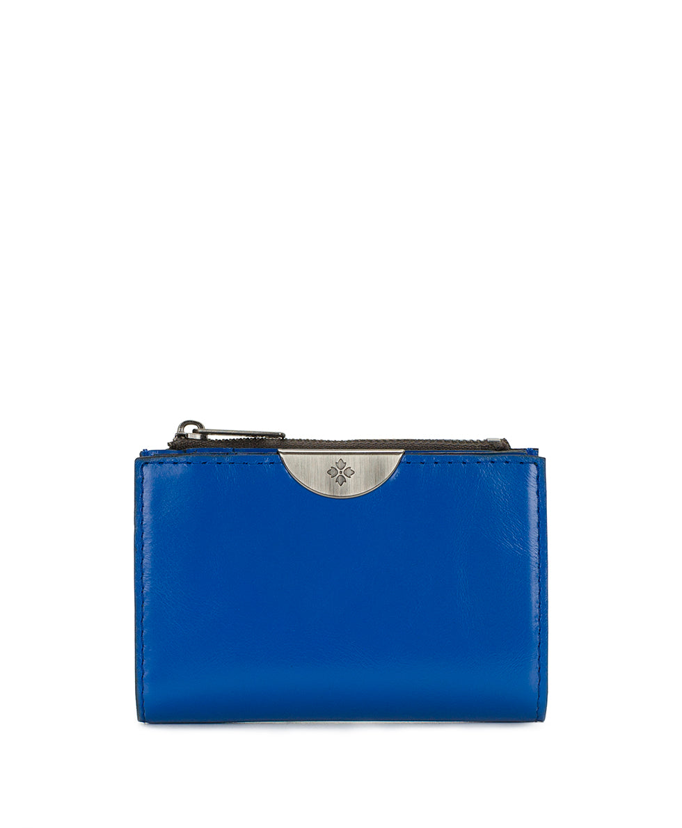 Female - Busalla Wallet - Vintage Distressed - cornflower - by Patricia Nash - View 8 of 14