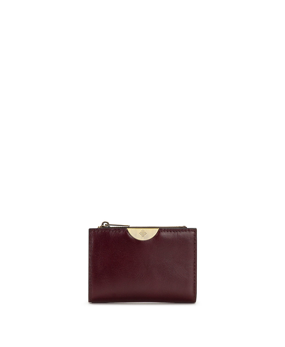 Female - Busalla Wallet | Vintage Distressed  | Oxblood - tree of life - by Patricia Nash - View 1 of 5