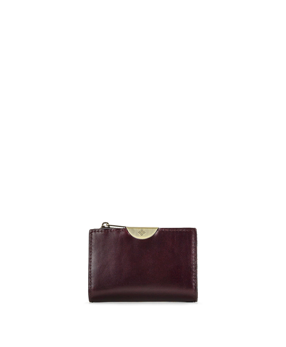 Female - Busalla Wallet | Vintage Distressed | Plum - plum - by Patricia Nash - View 1 of 5