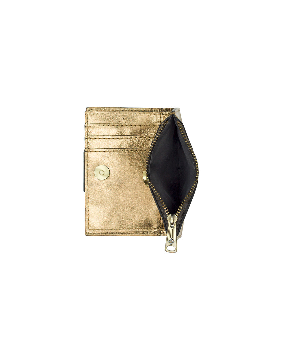 Female - Busalla Wallet | Vintage Distressed Metallic | Antique Broonze - tree of life - by Patricia Nash - View 5 of 5