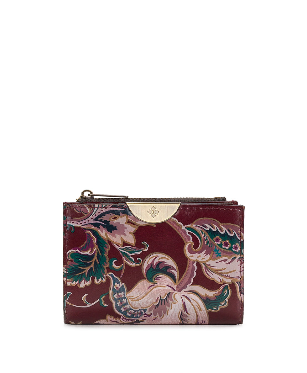 Female - Busalla Wallet - European Floral Tapestry - european floral tapestry - by Patricia Nash - View 1 of 5