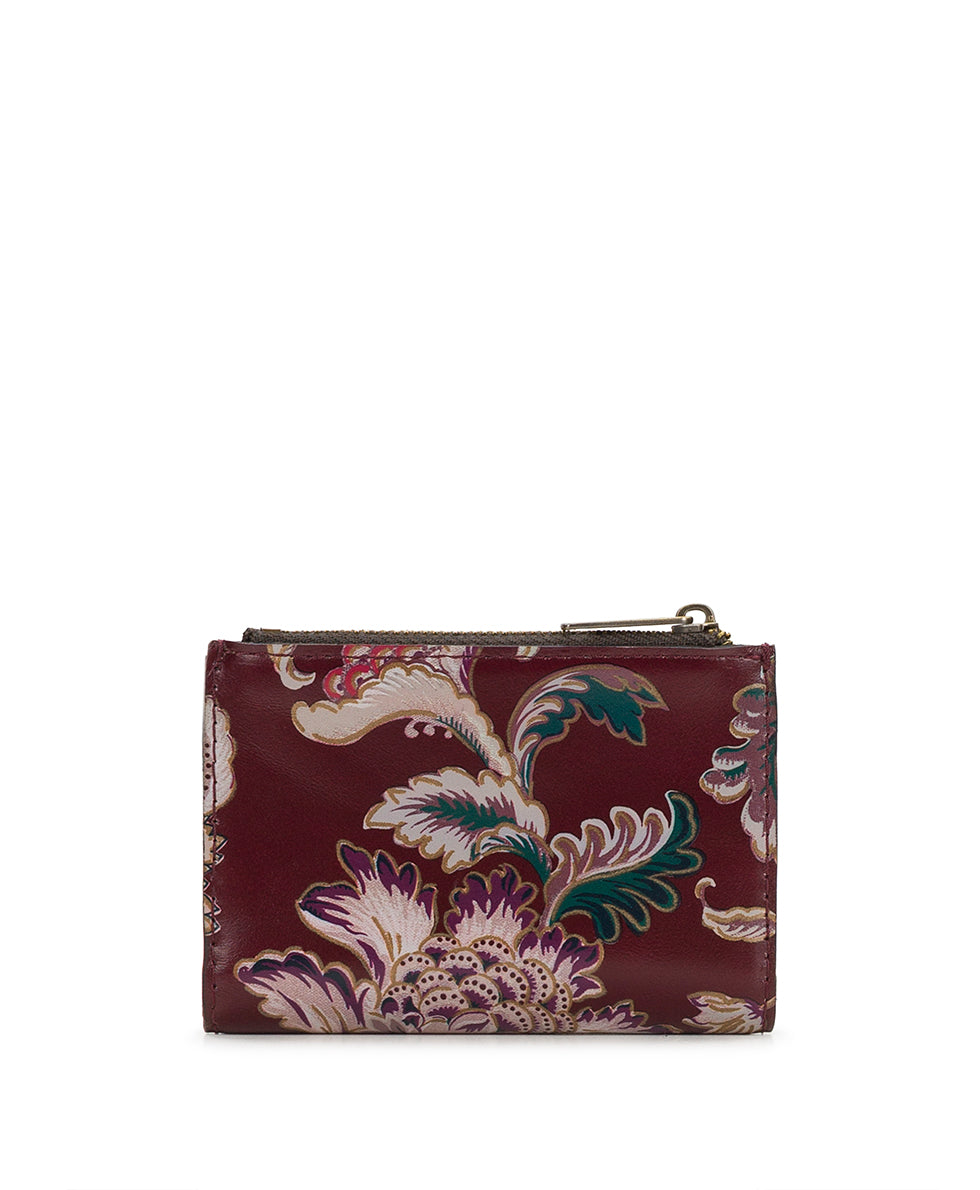 Female - Busalla Wallet - European Floral Tapestry - european floral tapestry - by Patricia Nash - View 2 of 5