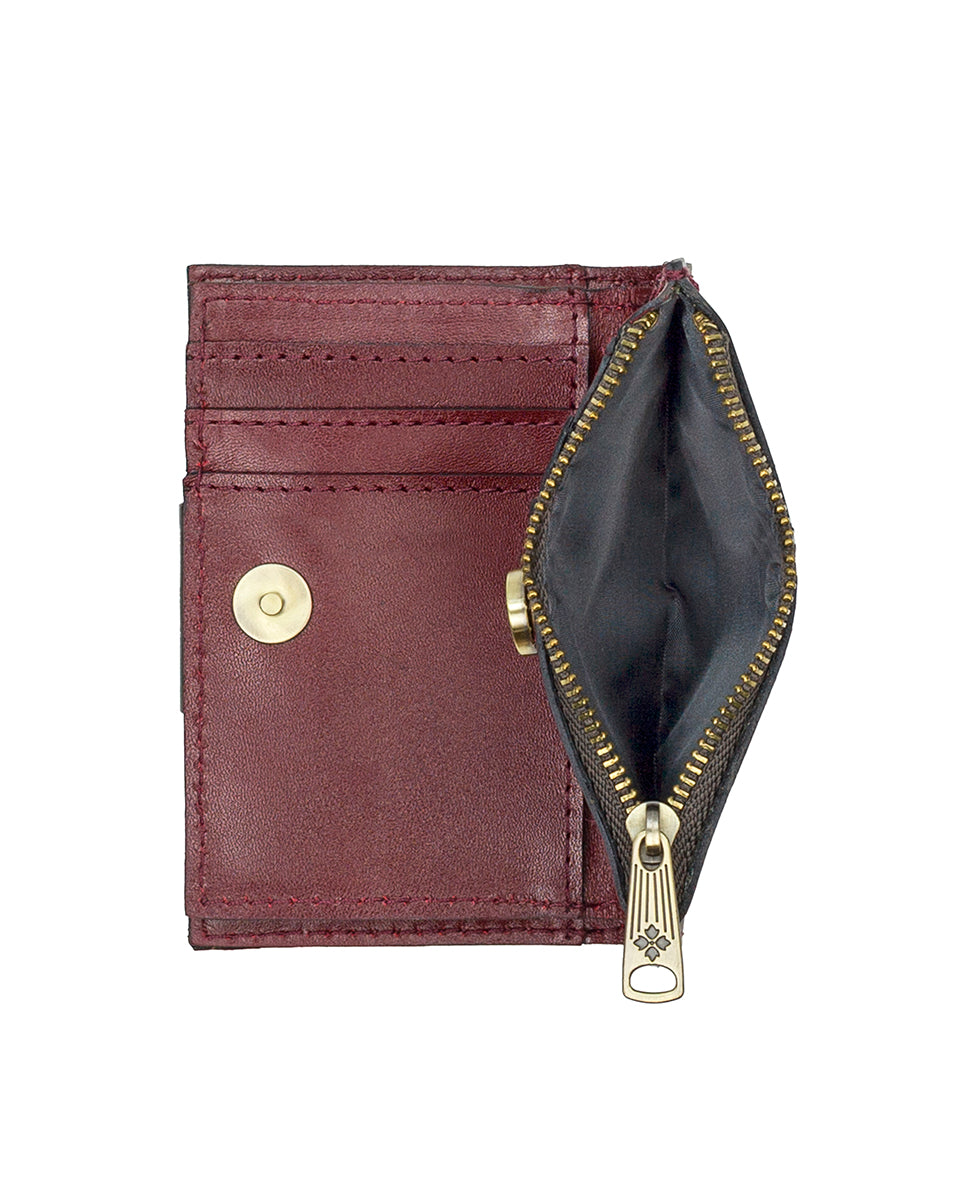 Female - Busalla Wallet - European Floral Tapestry - european floral tapestry - by Patricia Nash - View 5 of 5