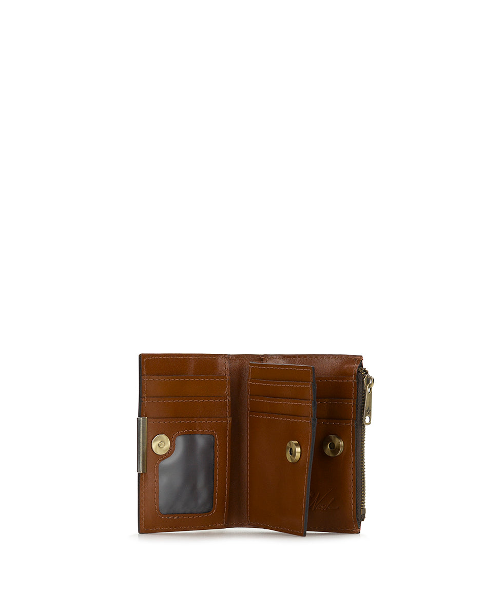Female - Busalla Wallet | Scandi Antique | Scandi Antique Ochre - scandi antique ochre - by Patricia Nash - View 3 of 5