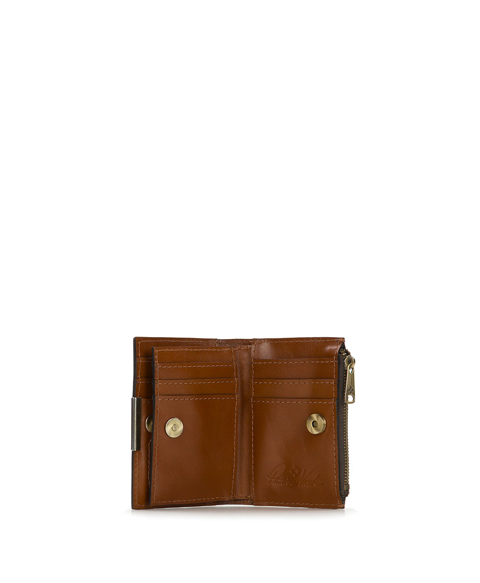 Female - Busalla Wallet | Scandi Antique | Scandi Antique Ochre - scandi antique ochre - by Patricia Nash - View 4 of 5