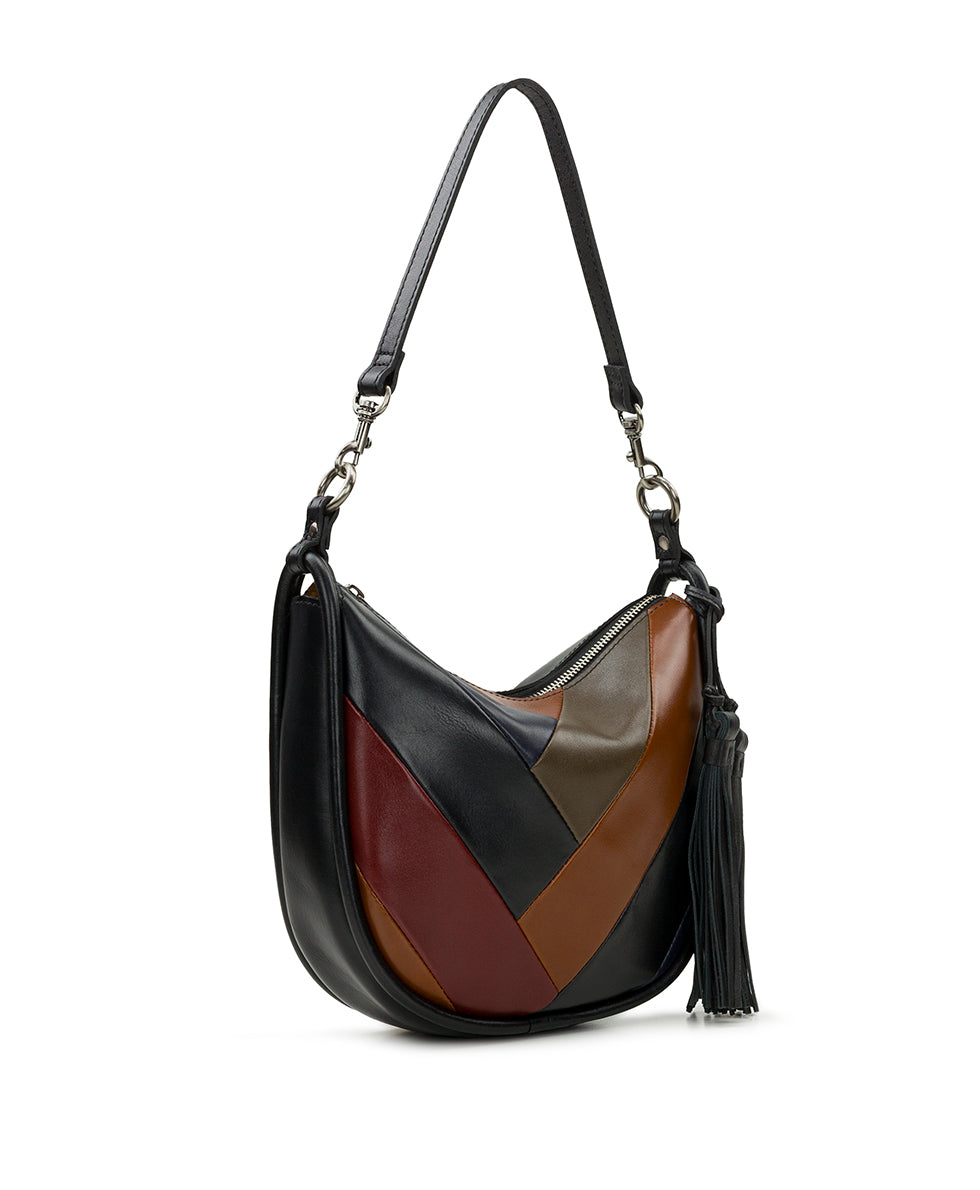 Female - Calanna Hobo - Retro Colorblock - black - by Patricia Nash - View 3 of 5