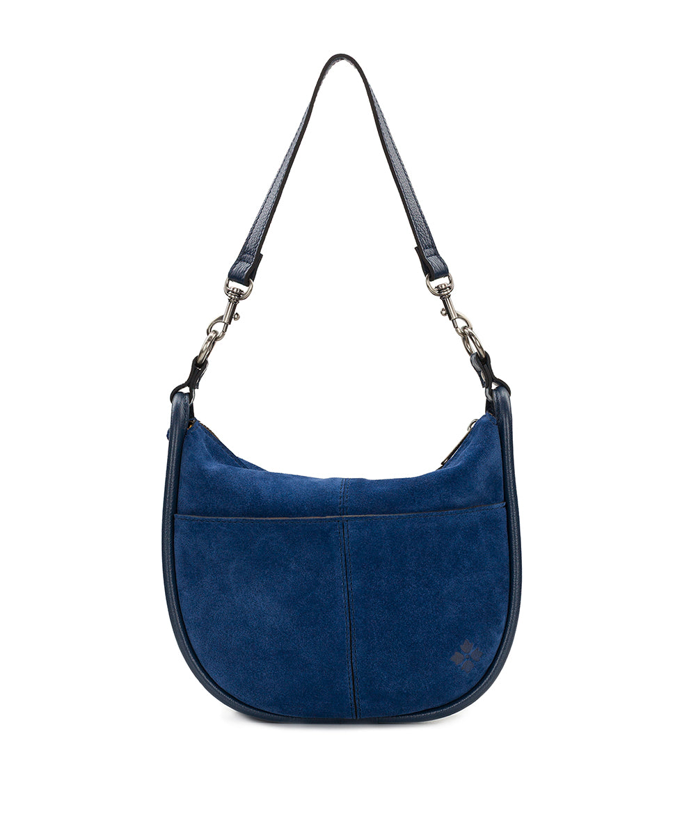 Female - Calanna Hobo - Suede Leather - denim blue - by Patricia Nash - View 2 of 4