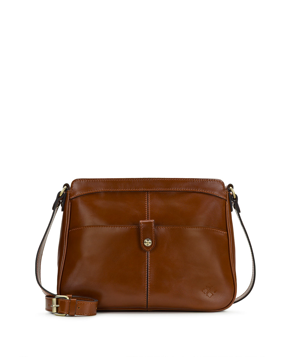 Female - Carini Crossbody - Heritage Leather - black - by Patricia Nash - View 2 of 10