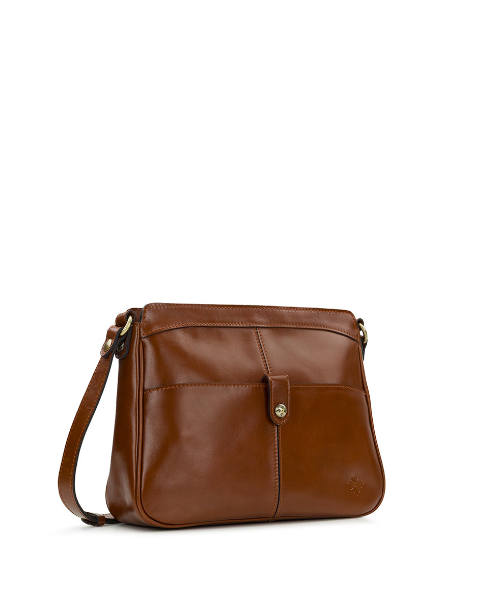 Female - Carini Crossbody - Heritage Leather - black - by Patricia Nash - View 7 of 10