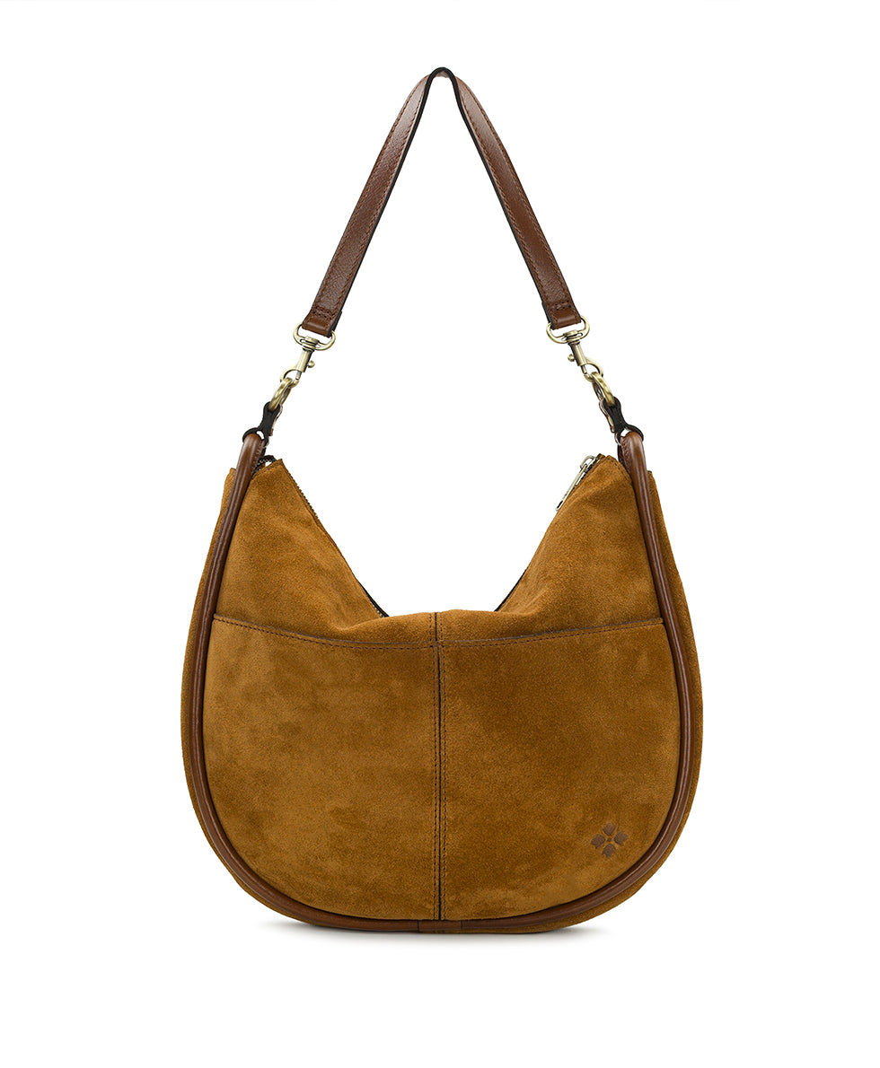 Female - Chiavari Hobo - Suede - cognac - by Patricia Nash - View 6 of 10