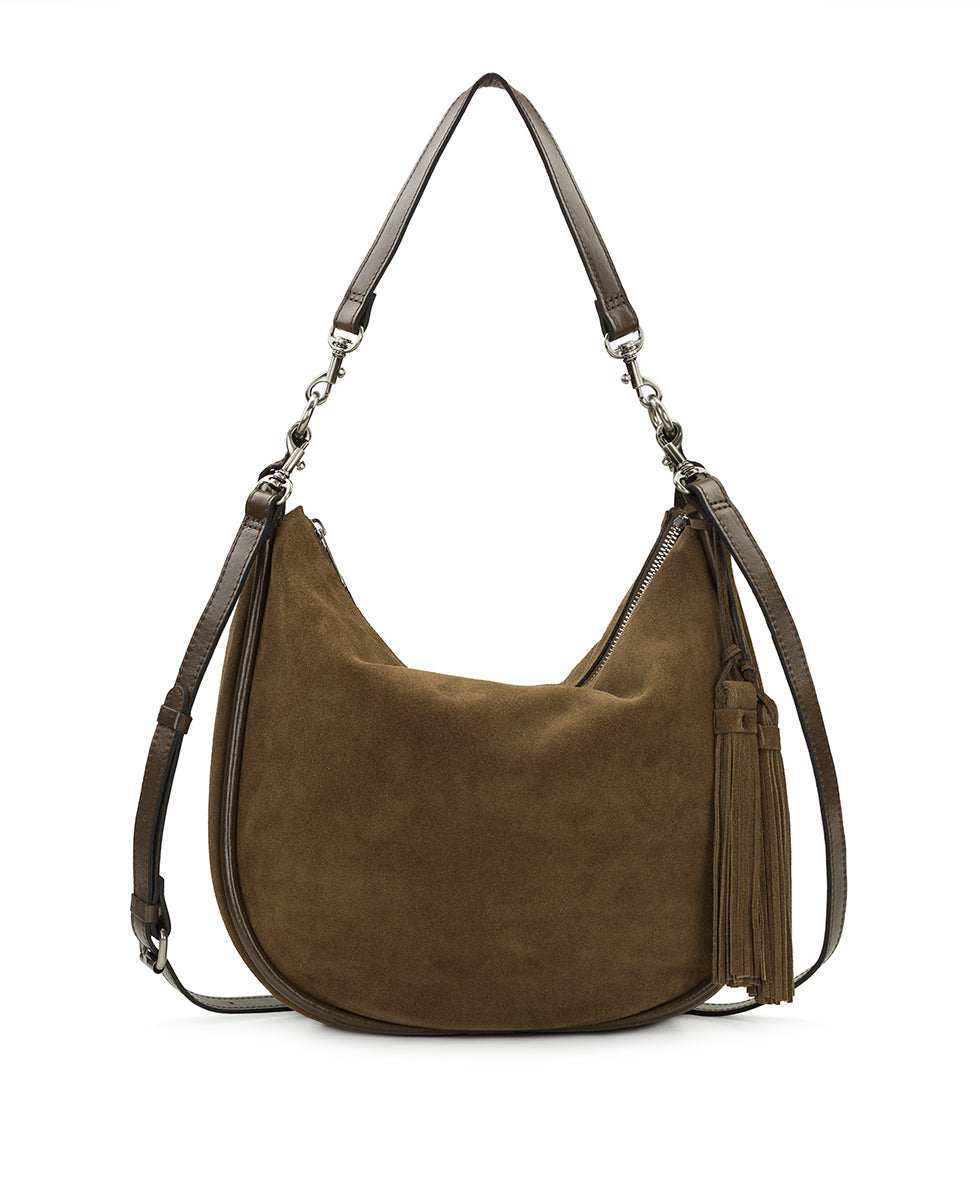 Female - Chiavari Hobo - Suede - cognac - by Patricia Nash - View 1 of 10